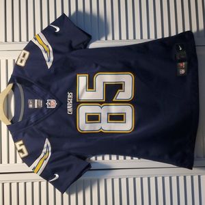Women's NFL Nike San Diego/Los Angeles Chargers 85 Antonio Gates Jersey, Small